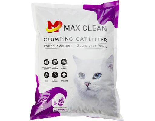 Cát Vệ Sinh Đất Sét Hương Lavender 4kg Max Clean