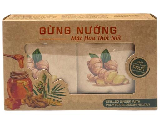 Gừng Nướng Mật Hoa Thốt Nốt 85g 123Farm