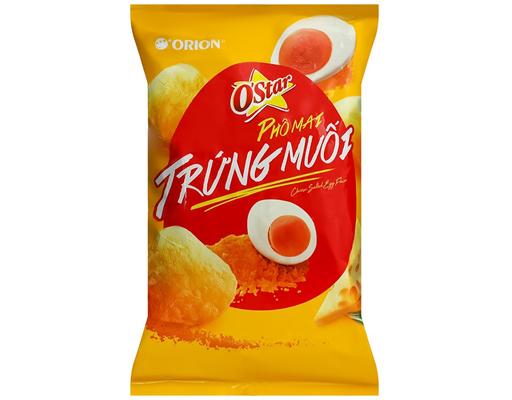 Snack Vị Phô Mai Trứng Muối 75g O'Star