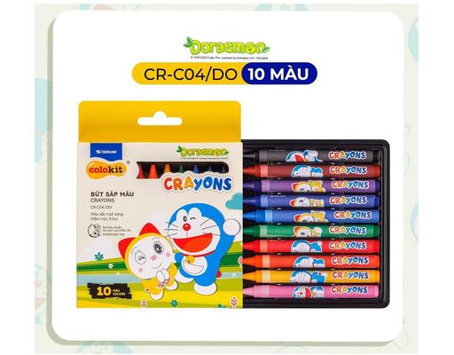 Cập nhật giá Thiên Long Bút Sáp CR-C04/DO Hộp 10 Màu chính hãng