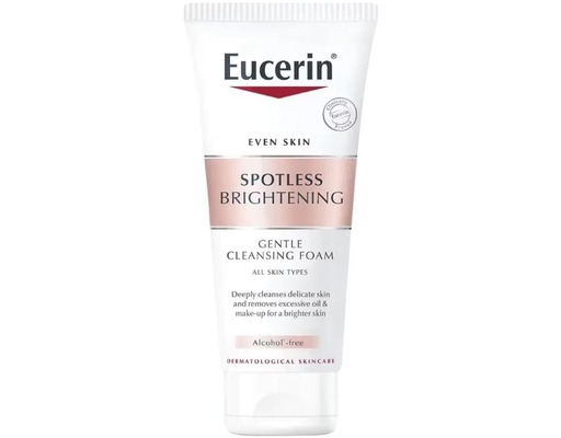 Sữa Rửa Mặt Dịu Nhẹ Dưỡng Sáng Và Đều Màu Da Even Skin Spotless Brightening Gentle Cleansing Foam 50g Eucerin