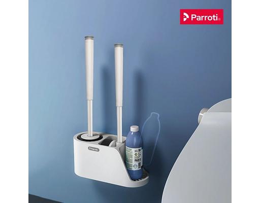 Cọ Bồn Cầu Silicon 3in1 SL02 Parroti
