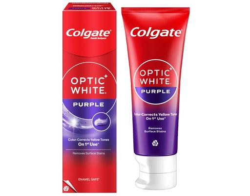 Kem Đánh Răng Trắng Răng Optic White Purple 100g Colgate