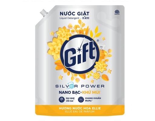 Nước Giặt Nano Bạc Khử Mùi Hương Nước Hoa Ellie 3.6kg Gift