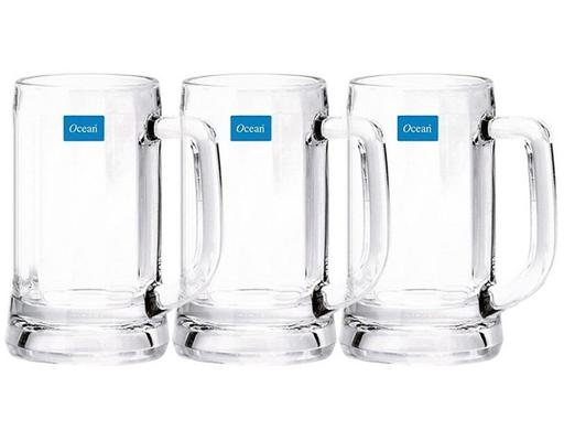 Bộ 3 Ly Beer Thủy Tinh Munich 355ml Ocean