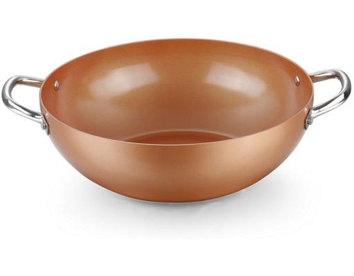 Chảo Xào Đáy Từ Quai Tròn 32cm Super Chef