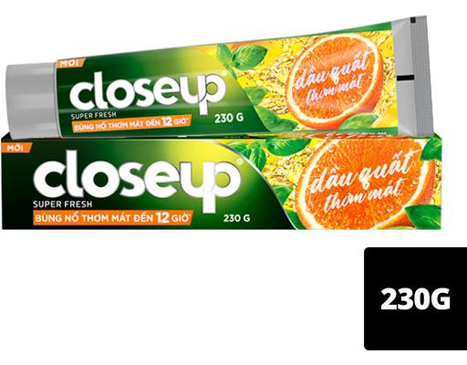 Kem Đánh Răng Dầu Quất Detox Thơm Mát 230g Closeup