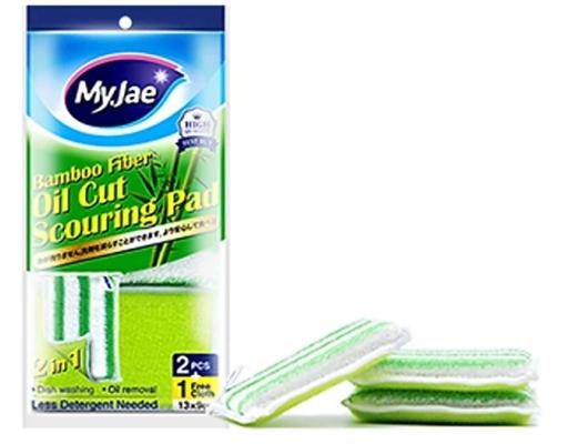 Bộ 3 Miếng Rửa Bát Sợi Tre MyJae
