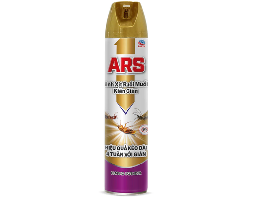 Bình Xịt Côn Trùng 4 Tuần Hương Hoa Oải Hương 600ml Ars