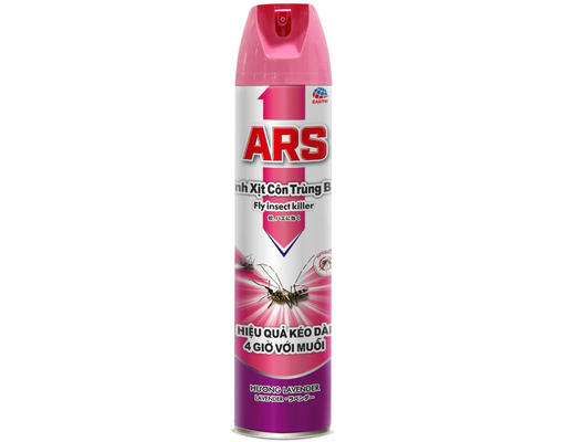 Bình Xịt Ngăn Côn Trùng 4 Giờ Hương Hoa Oải Hương 600ml Ars