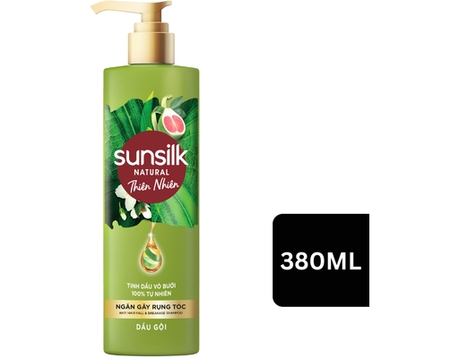 Dầu Gội Thiên Nhiên Ngăn Gãy Rụng Tóc 380ml Sunsilk