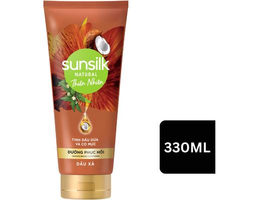 Dầu Xả Thiên Nhiên Phục Hồi Tóc Hư Tổn 330ml Sunsilk
