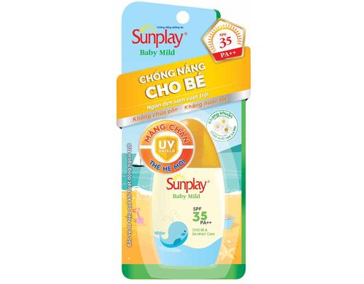 Sữa Chống Nắng Cho Bé Baby Mild SPF35 PA++ 30g Sunplay