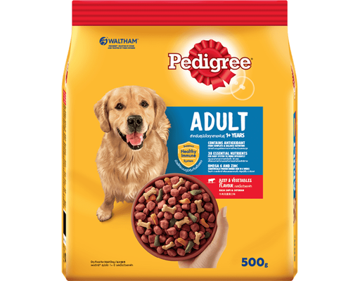 Thức Ăn Dạng Hạt Cho Chó Vị Bò 500g Pedigree
