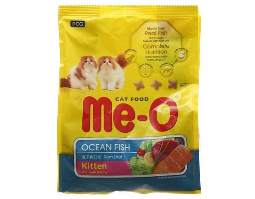 Thức Ăn Dạng Hạt Cho Mèo Con Vị Cá Biển 400g Me-O