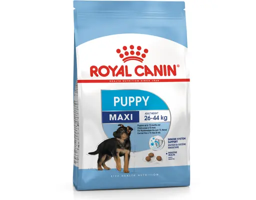 Thức Ăn Dạng Hạt Cho Chó Con Cỡ Lớn Maxi Puppy 4kg Royal Canin