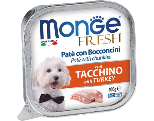 Pate Cho Chó Vị Gà Tây 100g Monge