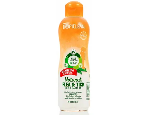 Dầu Gội Trị Ve Cho Chó Trên 12 Tuần 592ml Tropiclean