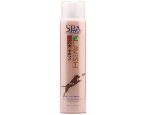 Dầu Gội Dưỡng Lông Cho Chó Mèo Hương Nam Tính Mạnh Mẽ 473ml Tropiclean