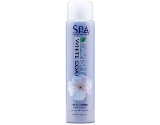 Dầu Tắm Dưỡng Lông Trắng Sáng Cho Chó Mèo Hương Oải Hương 473ml Tropiclean