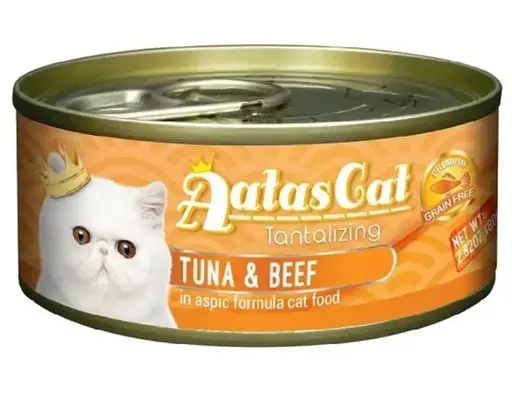 Sốt Thưởng Cho Mèo Vị Cá Ngừ Và Bò 80g Aatas
