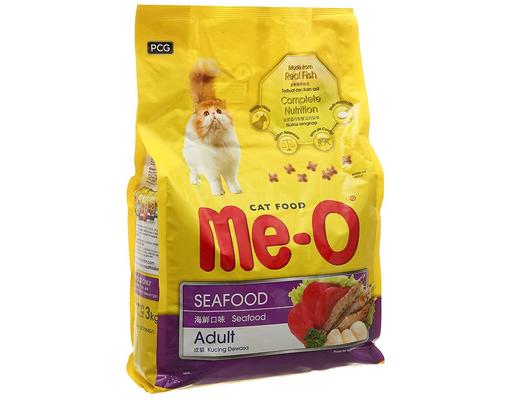 Thức Ăn Dạng Hạt Cho Mèo Trưởng Thành Vị Hải Sản 3kg Me-O