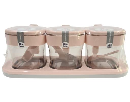 Bộ Đựng Gia Vị 3 Hũ 7043 Tuyết Mai