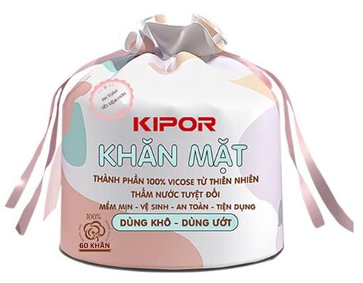 Khăn Mặt Dùng Một Lần 60 Miếng Kipor