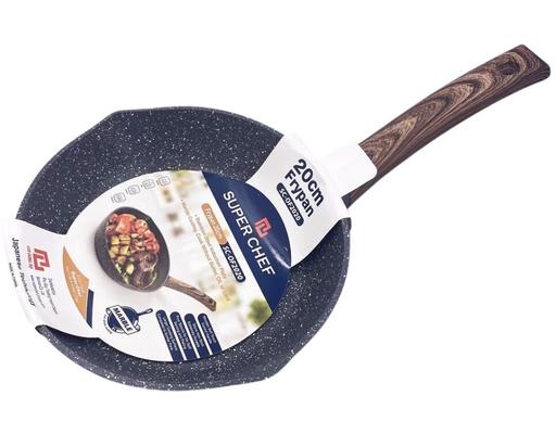 Chảo Chống Dính Marble Schef 2 Miệng Rót 20cm SC_OF2020 Super Chef