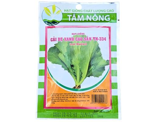 Hạt Giống Cải Bẹ Xanh Cao Sản TN334 Tâm Nông