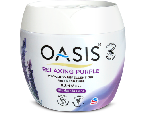 Sáp Thơm Đuổi Muỗi Hương Lavender Relaxing Purple 180g Oasis