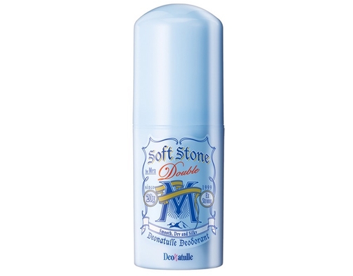 Sáp Khử Mùi Đá Khoáng Bạc Hà Cho Nam Soft Stone W Double Deodorant For Men 20g Deonatulle