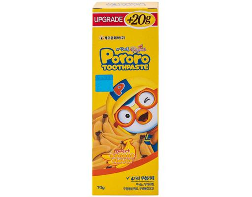 Kem Đánh Răng Cho Bé Vị ChuốI 70g Pororo