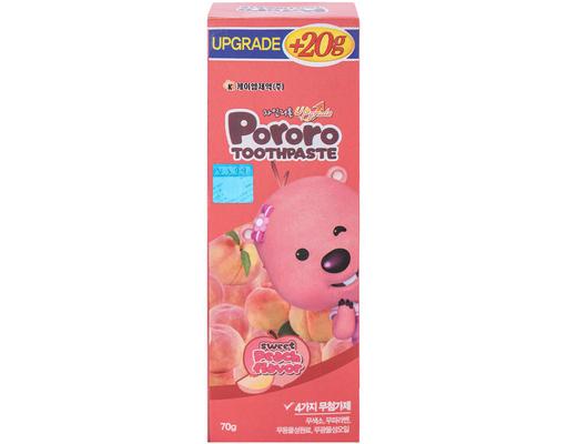 Kem Đánh Răng Cho Bé Vị Đào 70g Pororo