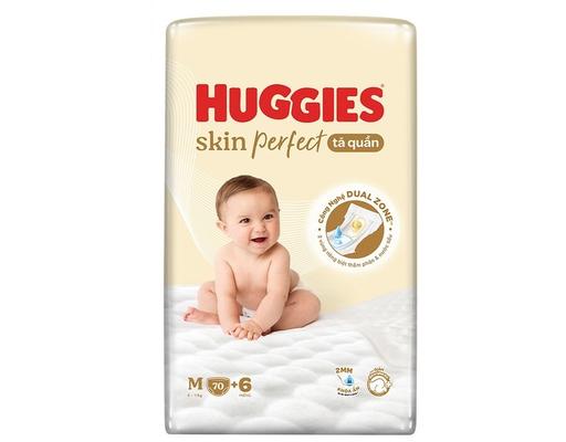 Huggies Tã Quần Skin Perfect M70 Cho Bé Từ 6-11kg