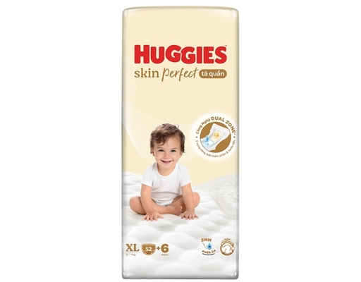 Huggies Tã Quần Skin Perfect XL52 Cho Bé Từ 12-17kg
