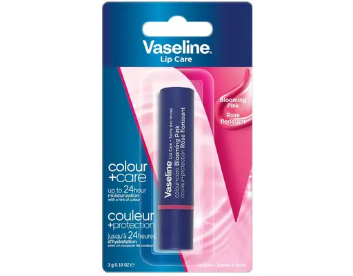 Son Dưỡng Môi Có Màu Blooming Pink - Màu Hồng 3g Vaseline