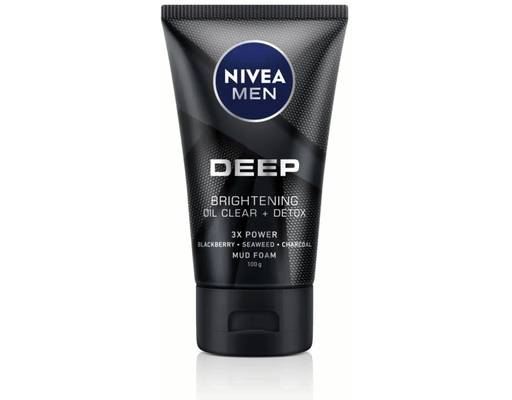 Sữa Rửa Mặt Cho Nam Dưỡng Sáng Sạch Sâu 100g NIVEA