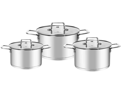 Elmich Bộ Nồi Inox EL-2473 Size 16, 20, 24 cm