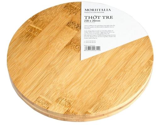 Thớt Tre Tròn Phi 23x2.0cm Moriitalia
