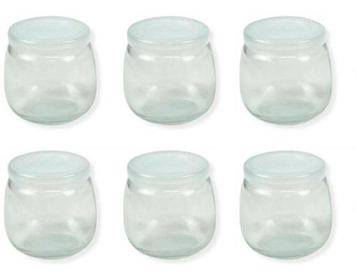 Hũ Yogurt Thủy Tinh Lô 6 Cái 200ml Tuyết Mai