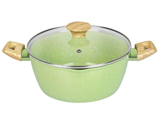 Nồi Men Đá Miệng Rót GCS231-20IH 20cm Green Cook
