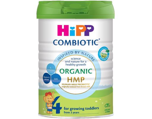 Sữa Bột Organic Combiotic Cho Bé Từ 36 Tháng 800g Hipp