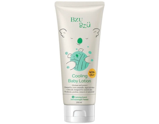 Kem Dưỡng Thể Mát Dịu Cho Bé 200ml BZU BZU
