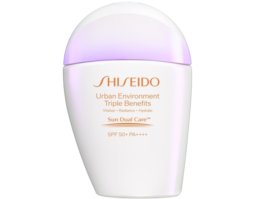 Sữa Chống Nắng Nâng Tông Và Bảo Vệ Da Khỏi Ô Nhiễm Môi Trường Urban Environment Triple Beauty Suncare Emulsion 30ml SHISEIDO