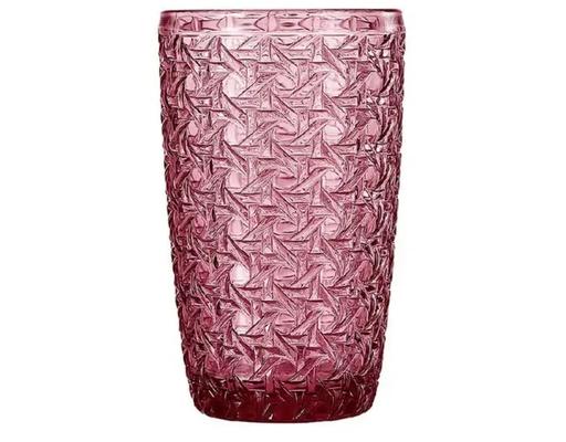 Ly Thủy Tinh Cao 380ml Time Pink Deli
