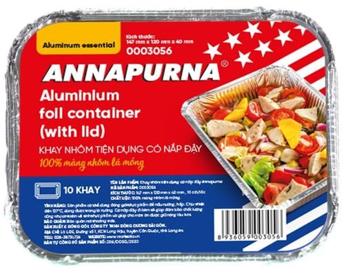 Khay Nhôm Có Nắp Đậy Annapurna