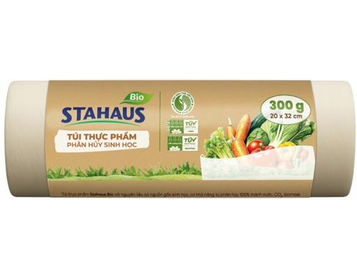 Túi Đựng Thực Phẩm Phân Hủy Sinh Học 300g/Cuộn 20x32cm Stahaus