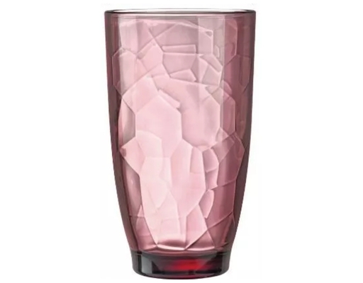 Ly Thủy Tinh Cao Ricky 390ml Coral Pink Luminarc