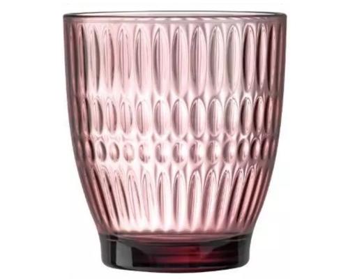Ly Thủy Tinh Thấp Ricky 340ml Dew Pink Luminarc